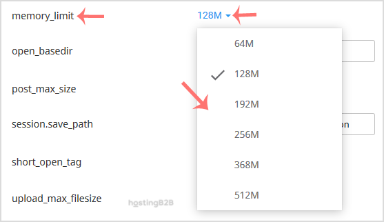 memory limit increase