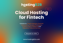 Empowering FinTech with HostingB2B’s Cloud Solutions