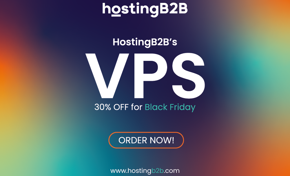 VPS 30% OFF Black Friday