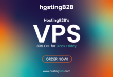 Supercharge Performance with HostingB2B VPS Hosting – Black Friday Special: 30% OFF