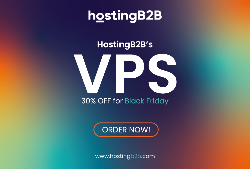 VPS 30% OFF Black Friday