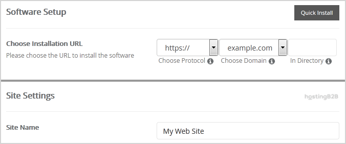 install Plikli CMS via Softaculous in cPanel