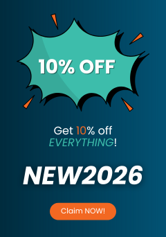 Promo popup for the HostingB2B New Customers - 10% off all Products