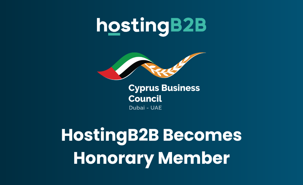HostingB2B Becomes Honorary Member of the Cyprus Business Council Dubai