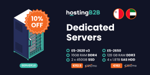 Dedicated Servers in Malta & Dubai with 10% Discount