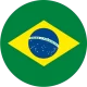 Brazil Round Flag